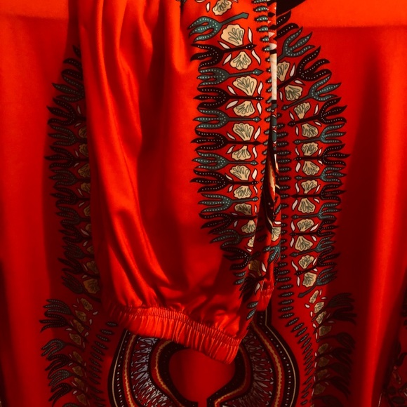 Dashiki pant set with long sleeve - Picture 4 of 5